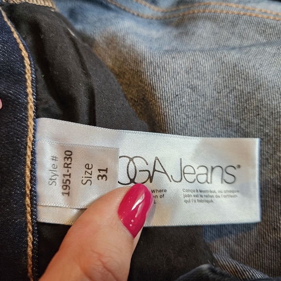 *2 For $30* YOGAJEANS Rachael skinny. Size 31 - Picture 4 of 4